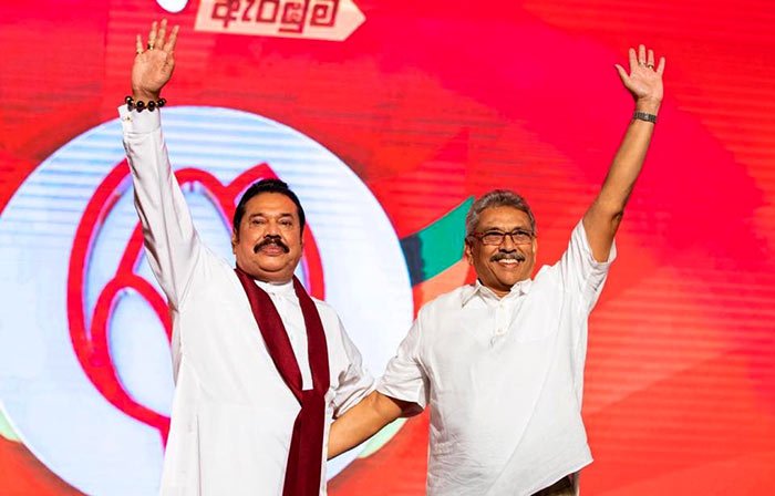 THE END OF THE RAJAPAKSAS